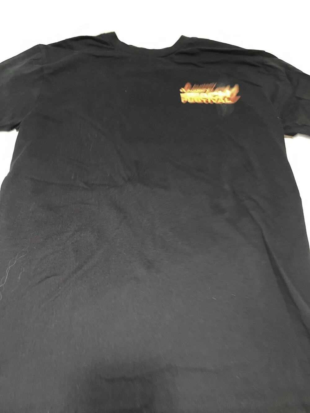 2021 Audacy Beach Festival Music Event Black T-Shirt Women's Size Medium
